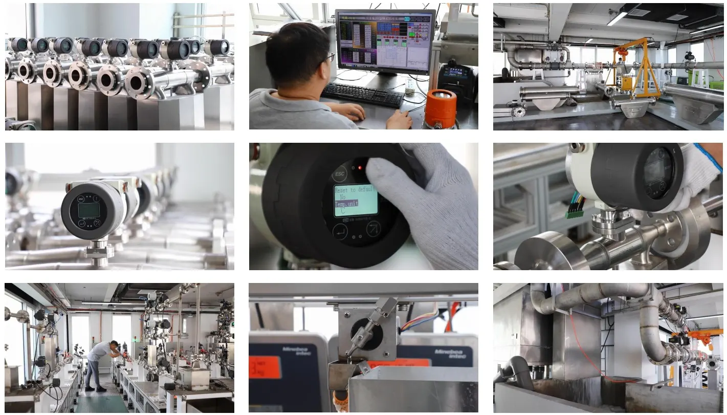 εργοστάσιο μετρητών ροής μάζας Coriolis