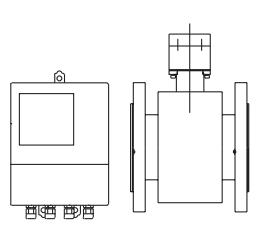 Remote Type Magnetic Flow meter