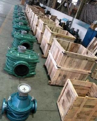 Μέτρηση ροής καυσίμου Bunker από Oval Gear Flow Meter