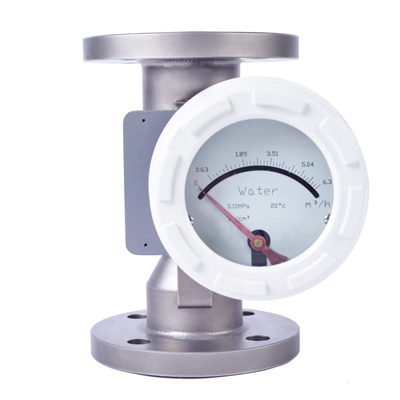 Local monitoring rotameter without power supply