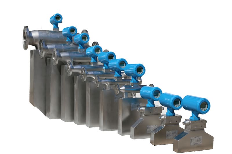 διαφορετικοί τύποι μετρητών ροής Coriolis different coriolis flow meter typpes