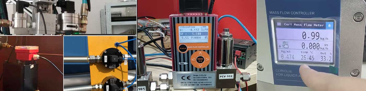 Silver Instruments Μικρά ροόμετρα Silver Instruments Small flow meters